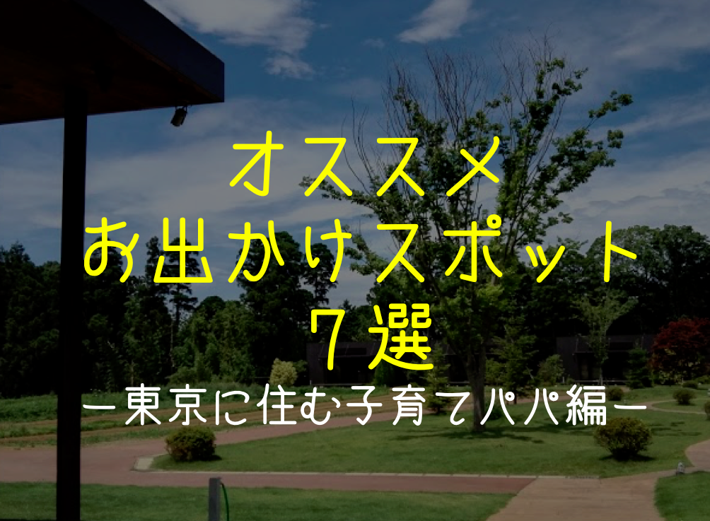 東京に住む私のオススメ子連れお出かけスポット７選 随時更新 介護業界で働く理学療法士のブログ